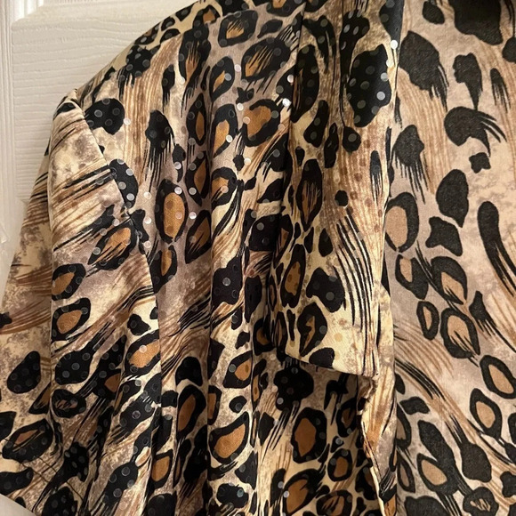 MISS DORY~EXOTIC~CARDIGAN~SIZE 12 - Picture 5 of 7